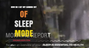 Wake Up Your Garmin: Quick Steps to Exit Sleep Mode