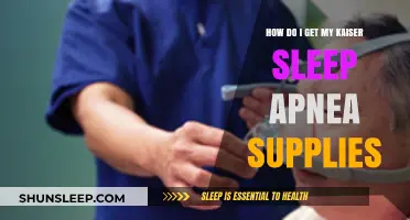 Kaiser Sleep Apnea Supplies: A Step-by-Step Guide to Accessing Your Equipment