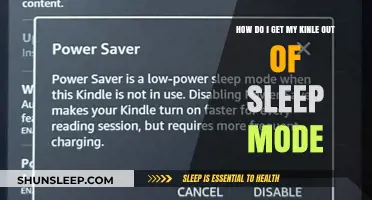 Wake Up Your Kindle: Quick Fixes to Exit Sleep Mode