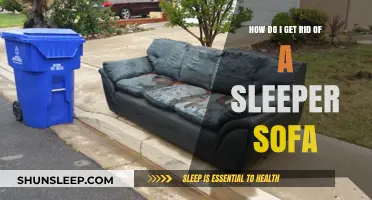 Easy Ways to Dispose of Your Old Sleeper Sofa Responsibly