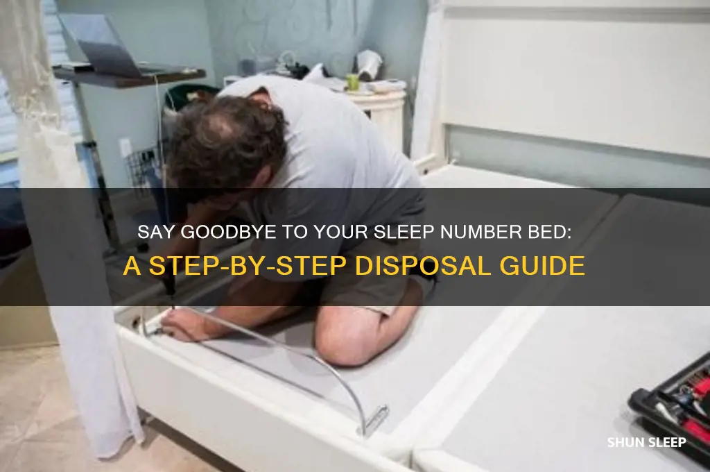 how do i get rid of my sleep number bed