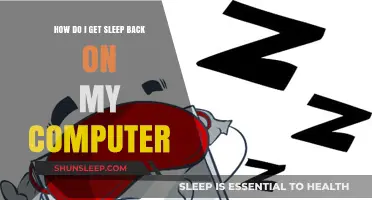 Reclaim Your Computer's Sleep Mode: A Step-by-Step Troubleshooting Guide