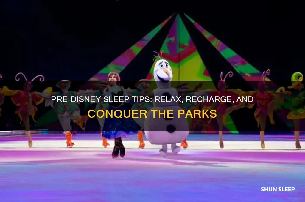 how do i get sleep before disney