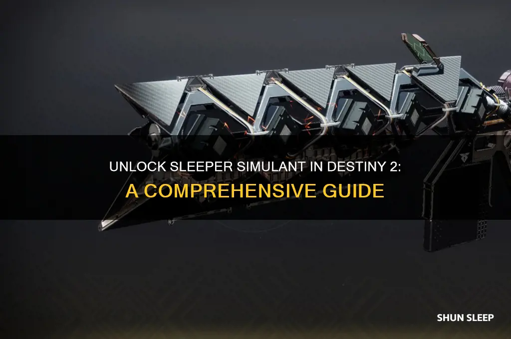 how do i get sleeper simulant destiny 2