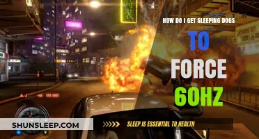 Unlock Smooth Gameplay: Force 60Hz in Sleeping Dogs Easily