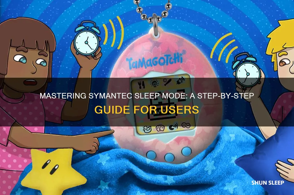 how do i get symantec to sleep