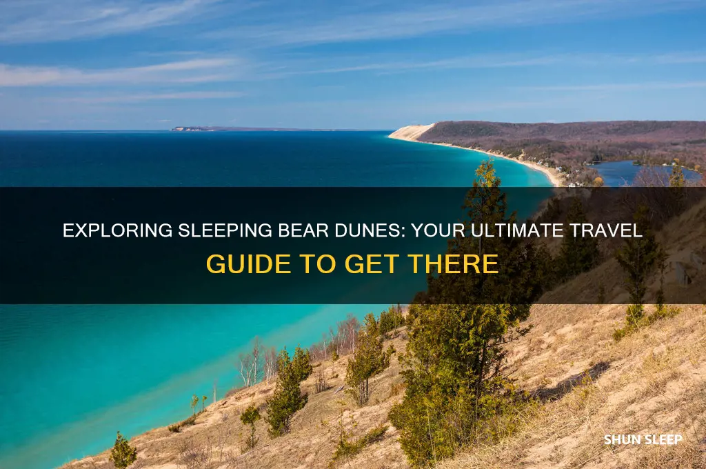how do i get to sleeping bear dunes