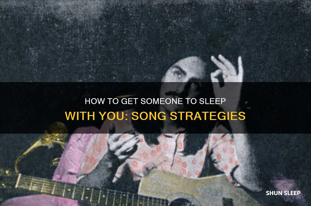 how do i get you sleep with me song