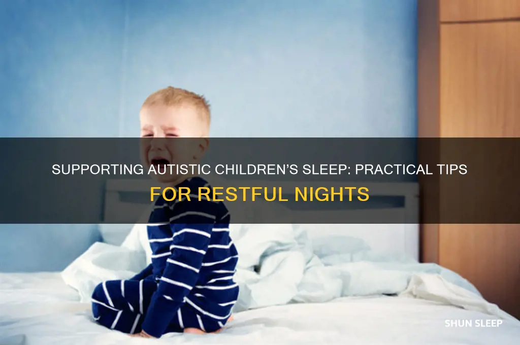 how do i help my autistic child sleep