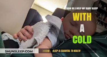 Soothing Strategies: Helping Your Baby Sleep Peacefully with a Cold