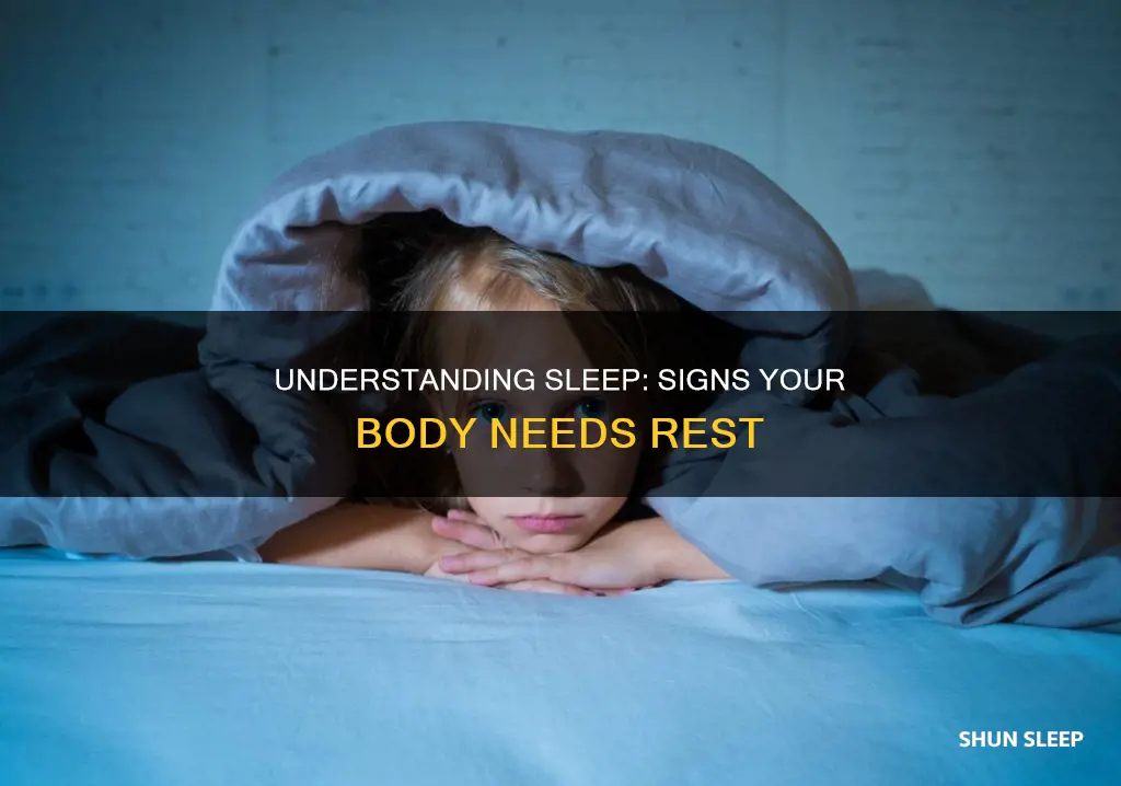 how do i know i need sleep