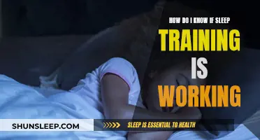 Sleep Training: Signs of Success and Failure