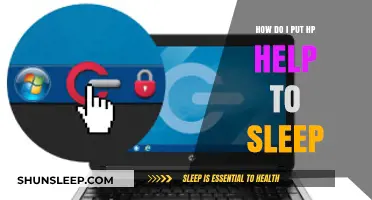 How to Put HP Help to Sleep: A Quick Guide