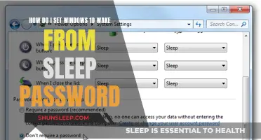 Securing Windows 10: Setting Wake-Up Passwords