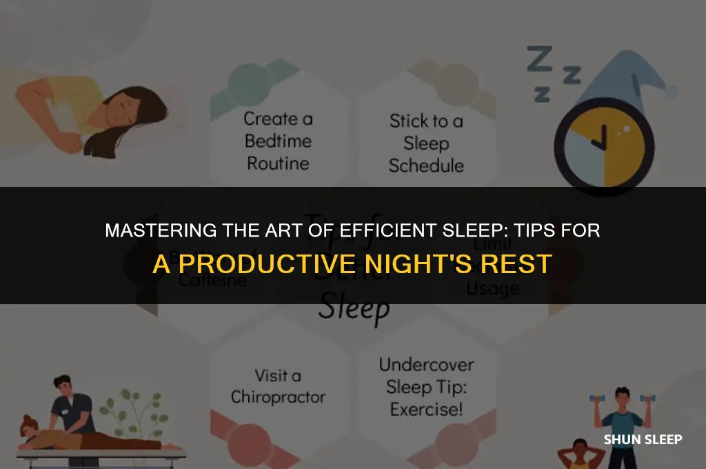how do i sleep less hours