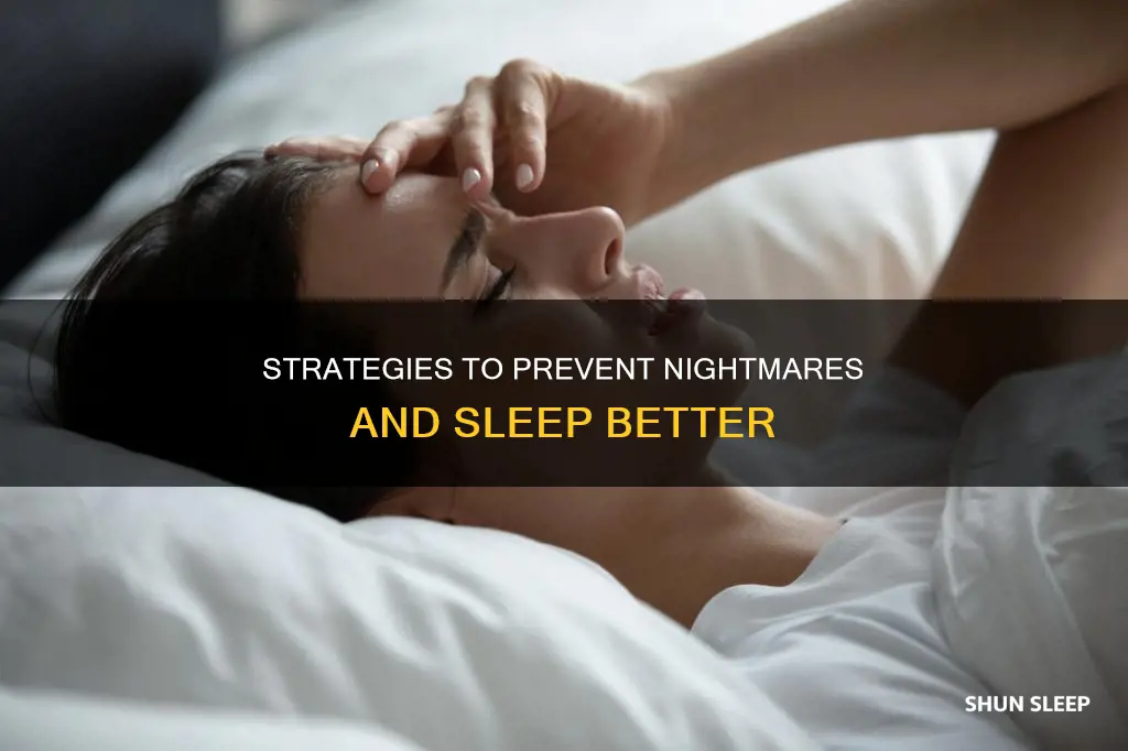 how do i sleep without nightmares