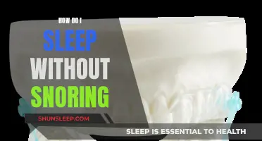 Stop Snoring: Tips for a Quiet Night's Sleep