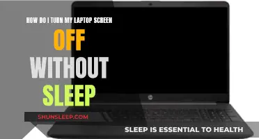 Laptop Screen Off: Keeping Your Device Awake Without Sleep Mode