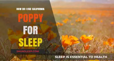 Using California Poppy to Sleep Better