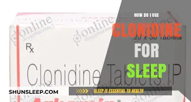 Clonidine for Sleep: Dosage, Benefits, and Side Effects