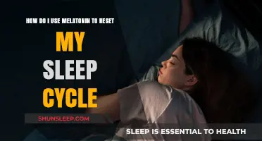 Resetting Sleep Cycles with Melatonin
