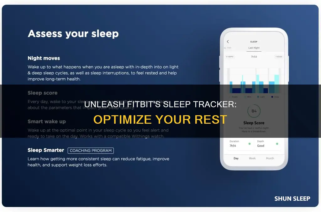 how do i use my fitbit sleep tracker