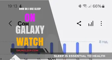 Galaxy Watch: Mastering Sleep Tracking