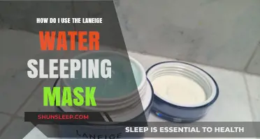 A Hydrating Nighttime Routine: Laneige Water Sleeping Mask