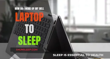 Waking Up Your Dell Laptop from Sleep Mode