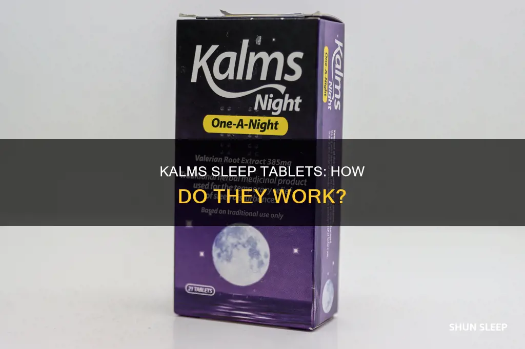 how do kalms sleep tablets work