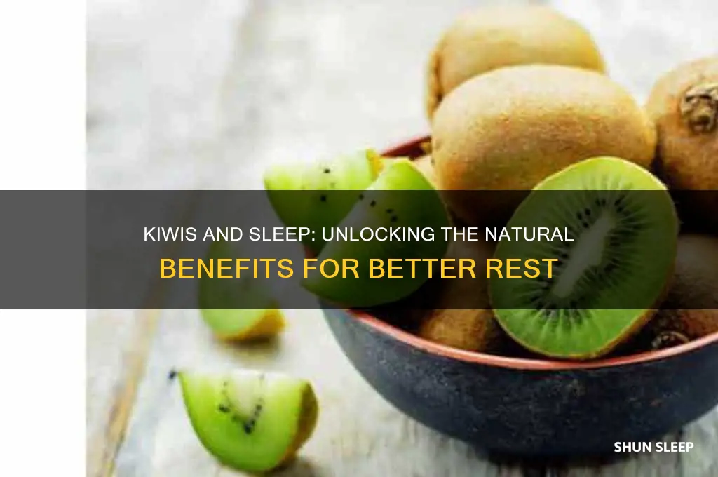 how do kiwis help you sleep