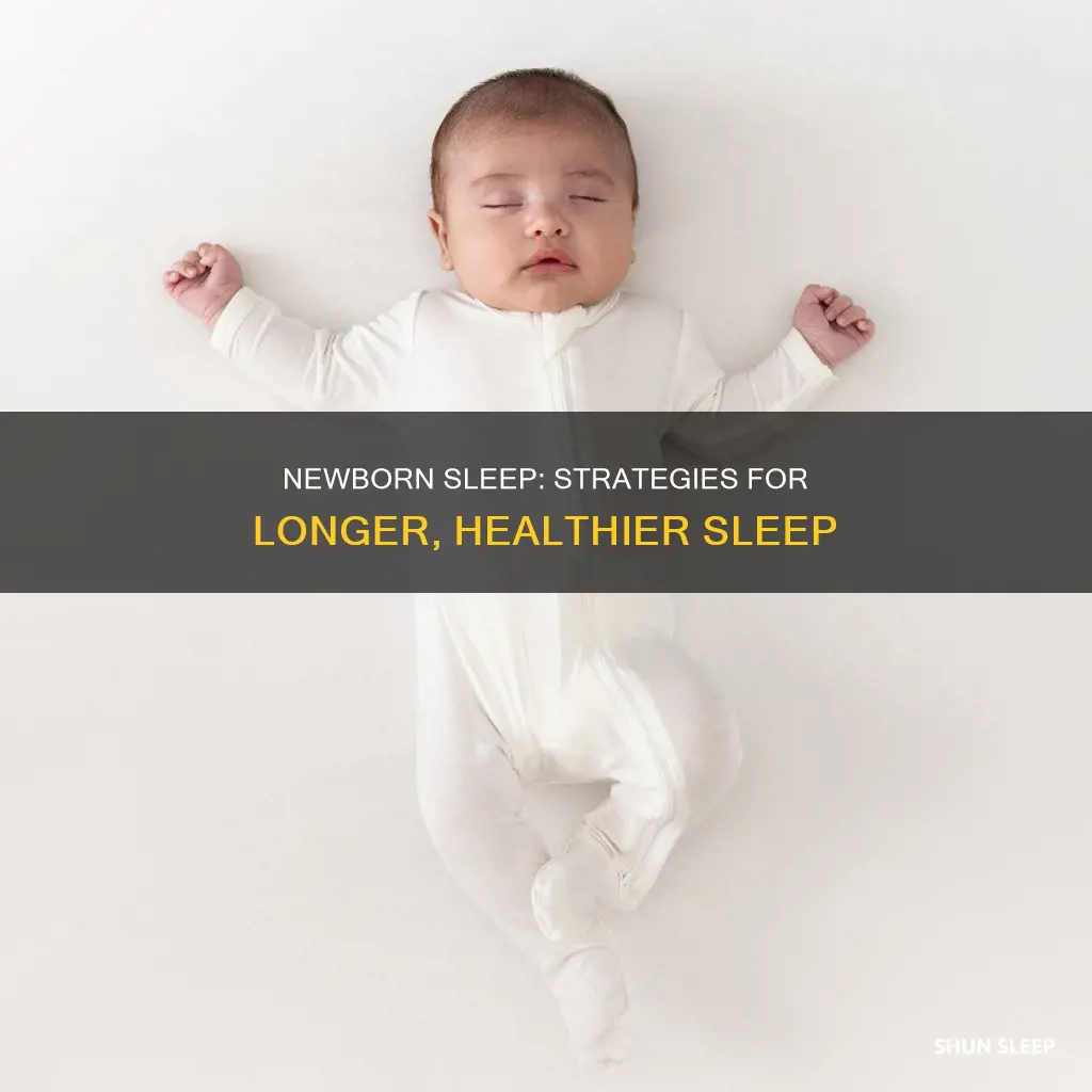 how do newborns sleep better