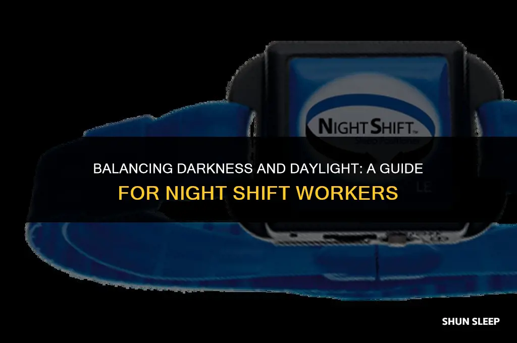 how do night shift workers manage their sleep hours