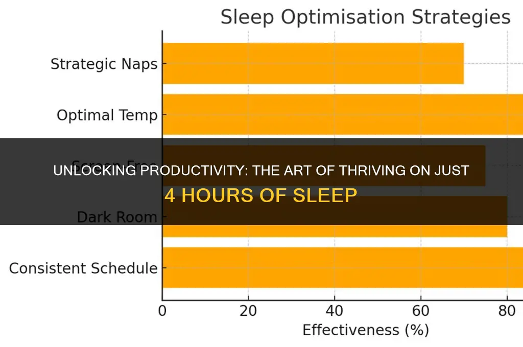 how do people only sleep 4 hours a night