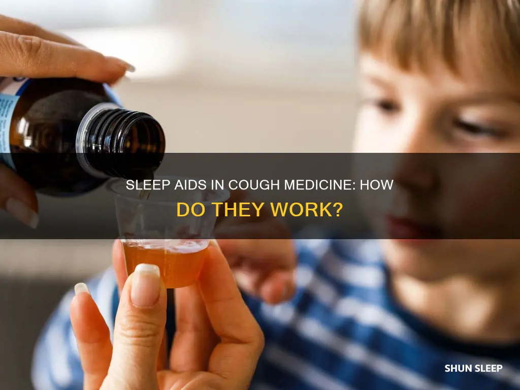 how do sleep aids in cough medicine work