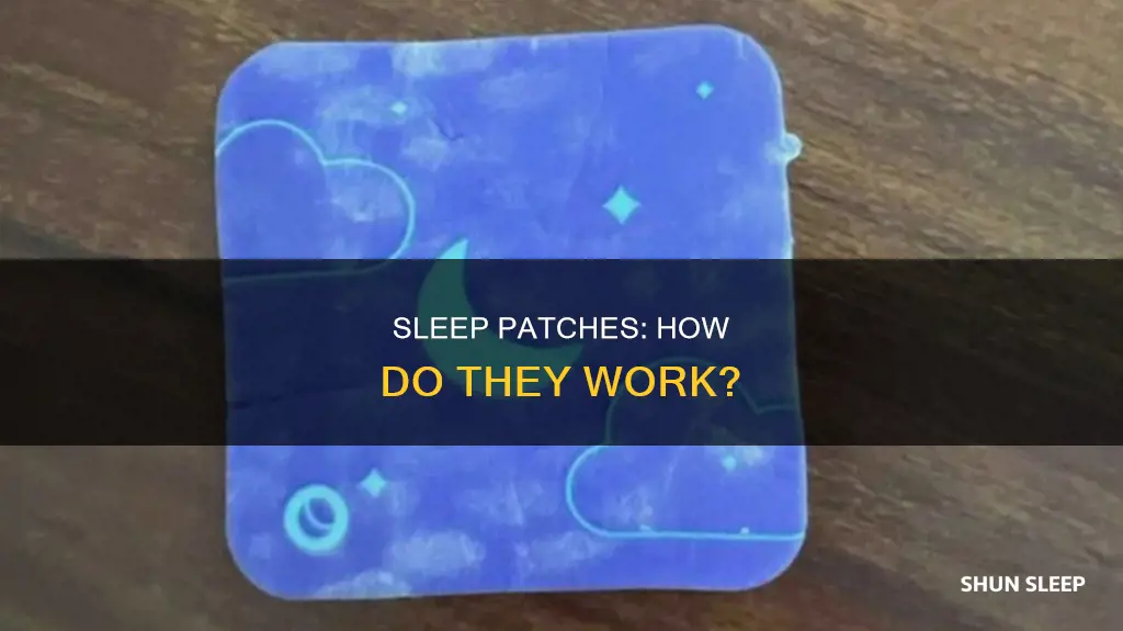 how do sleep patches work