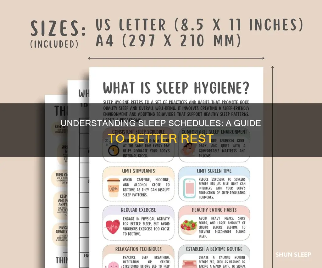 how do sleep schedules work