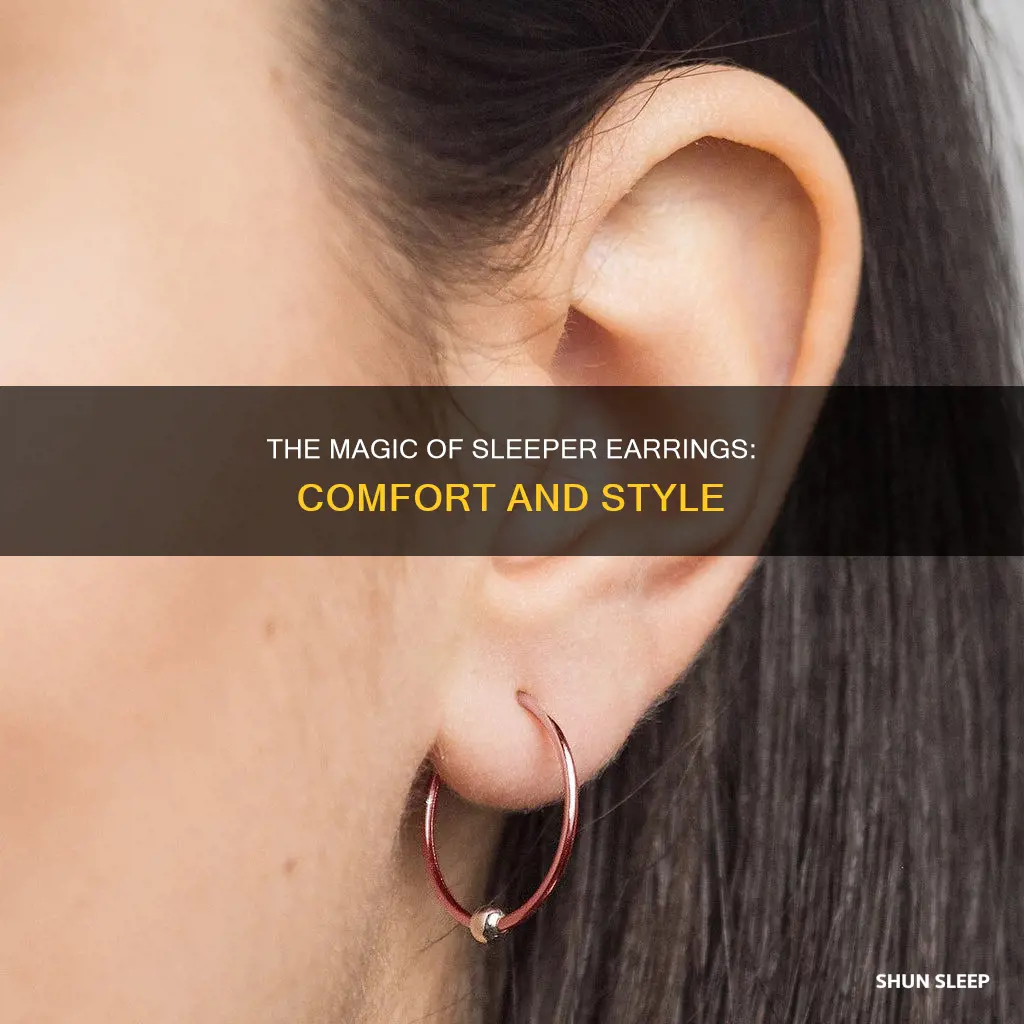 how do sleeper earrings work