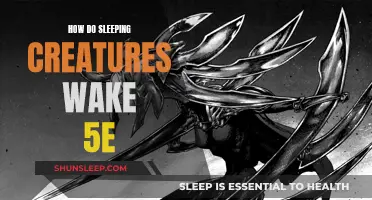 Unveiling the Secrets: How Do Sleeping Creatures Wake in D&D 5e?