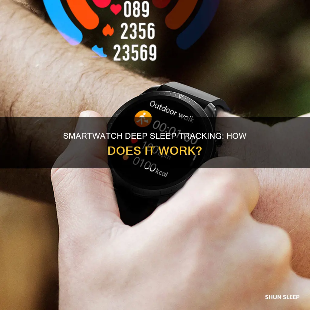 how do smartwatches track deep sleep