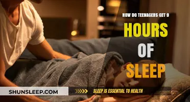 Unlocking Restful Nights: A Teen's Guide to Achieving 9 Hours of Sleep