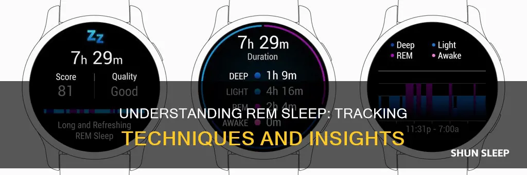 how do they know when you hit rem sleep