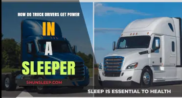 Powering Up: How Truck Drivers Stay Charged in Sleeper Cabins