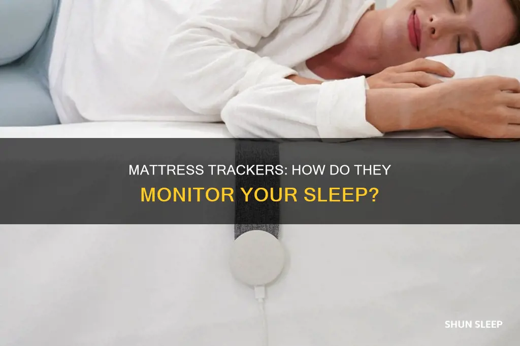 how do under matress sleep trackers work