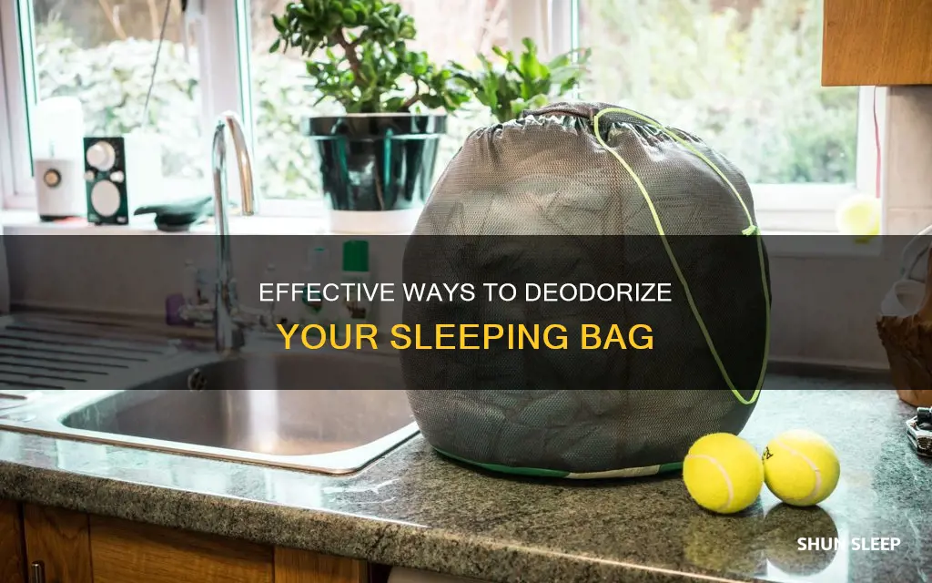 how do you deodorize a sleeping bag