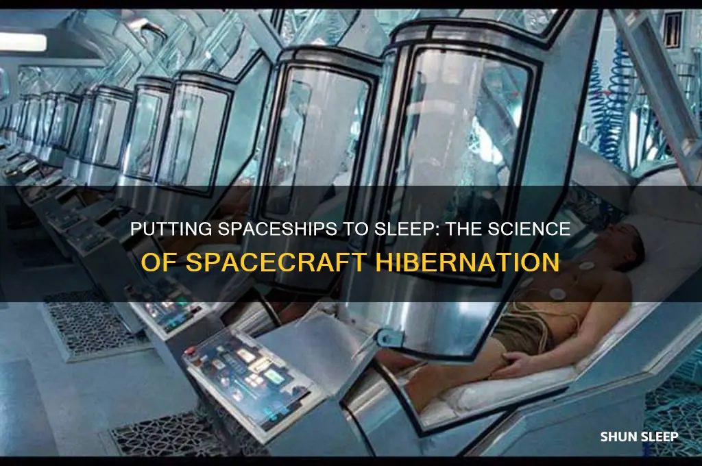 how do you get a spaceship to sleep