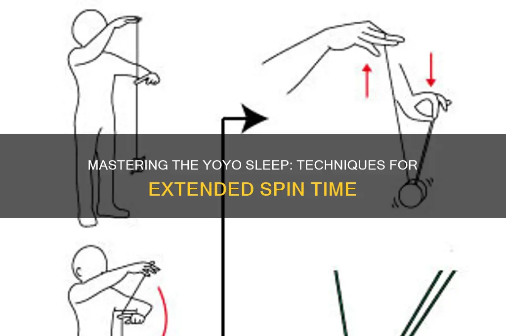 how do you get a yoyo to sleep