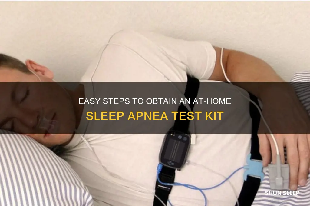 how do you get in home sleep apnea test kit