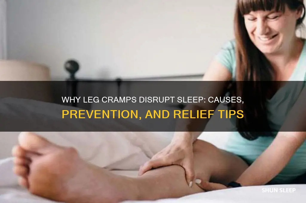 how do you get leg cramps while sleeping