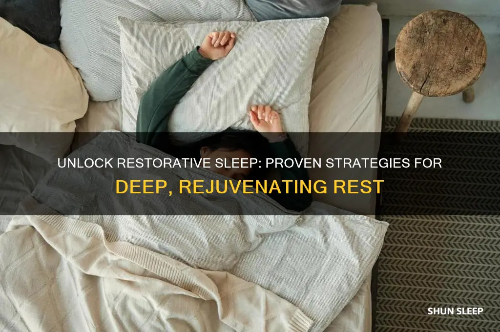 how do you get restorative sleep